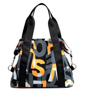 NWT Graffiti Nylon Messenger Bag